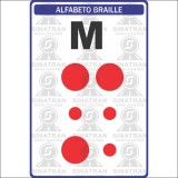 Algarismos Braille M 